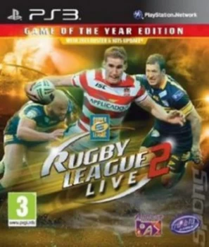 Image of Rugby League Live 2 Game of the Year Edition PS3 Game
