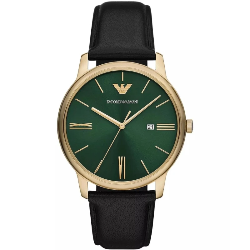 Image of Emporio Armani AR11601 Minimalist Three-Hand Date Mens Watch