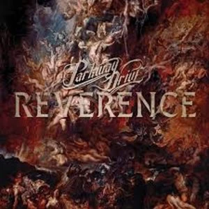 Image of Parkway Drive - Reverence Limited Edition Blue Transparent With Black Splatter Vinyl