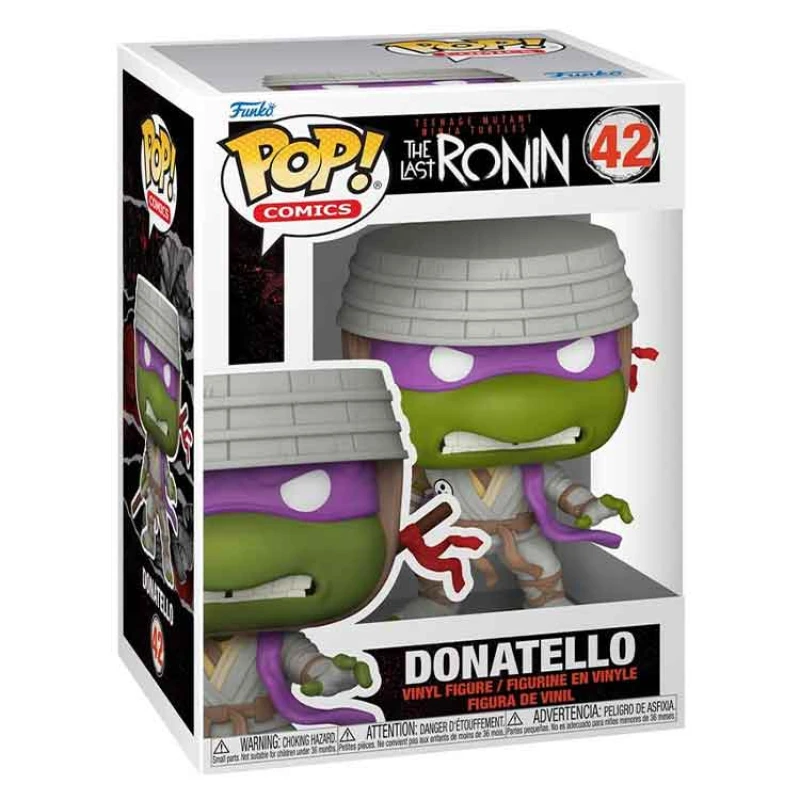 Image of Teenage Mutant Ninja Turtles Donatello Funko Pop! Comics Left-Right Vinyl Figure