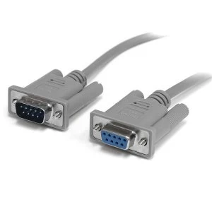 Image of StarTech 10ft DB9 RS232 Serial Null Modem Cable FM