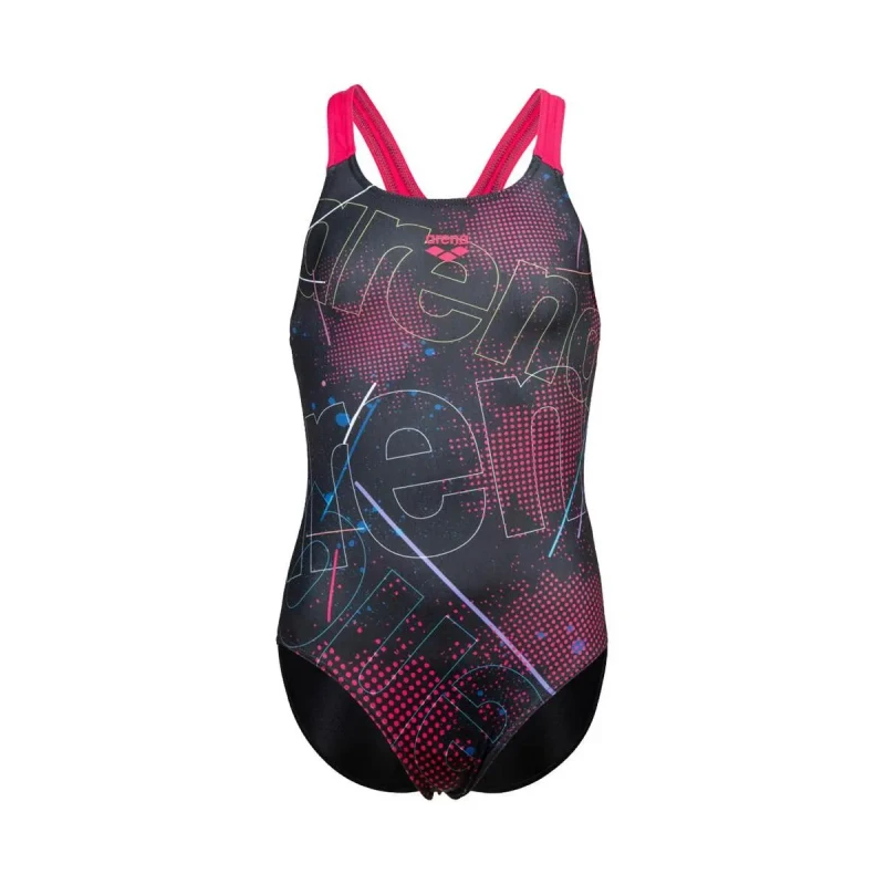Image of One Piece swimsuit for girls Arena Galactic Pro Noir Female 12/13 ans