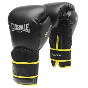 Image of Lonsdale Xlite Training Glove - Black/Green