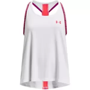 Image of Under Armour Armour Knockout Tank Top Junior Girls - White
