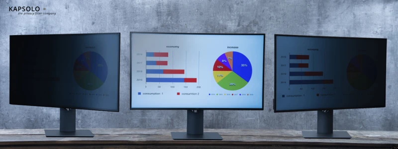 Image of KAPSOLO 2-Way Plug In Privacy 50.8cm (20.0") Wide 16:9
