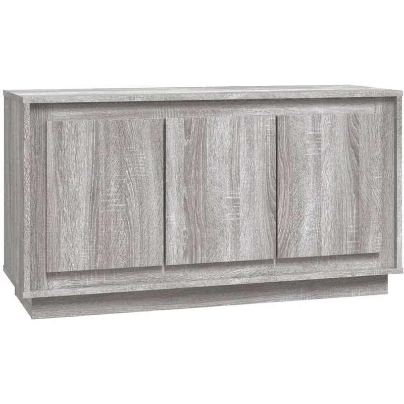 Image of VIDAXL Sideboard Grey Sonoma 102x35x55cm Engineered Wood Vidaxl 8720845794880