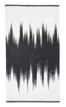 Image of Harlequin Motion Bath Towel, Charcoal