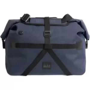 Image of Brompton Borough Waterproof bag, Navy with Frame - Grey