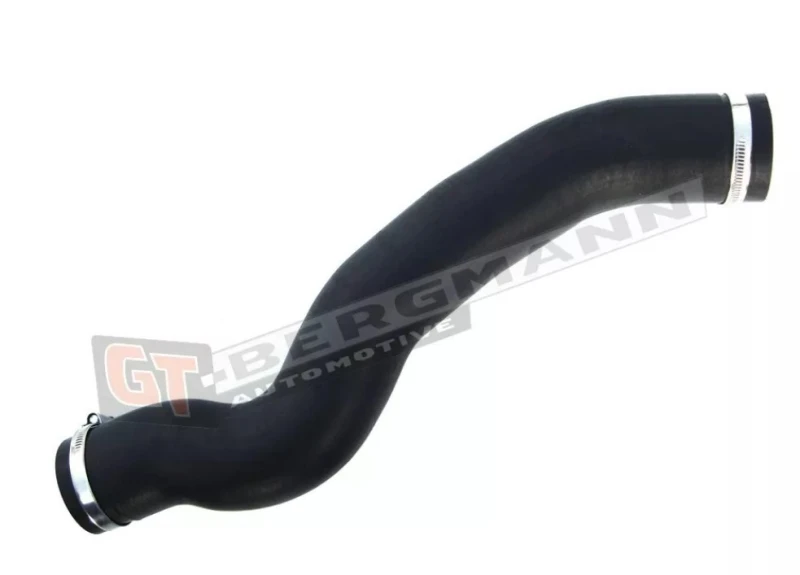 Image of GT-BERGMANN GT52-187 Turbocharger Hose with clamping pieces, Rubber with fabric lining Rubber with fabric lining Charger Intake Hose (3314)