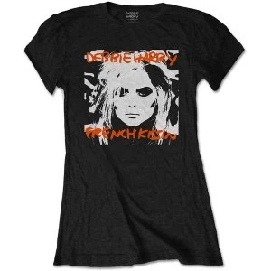 Image of Debbie Harry - French Kissin' Womens Medium T-Shirt - Black