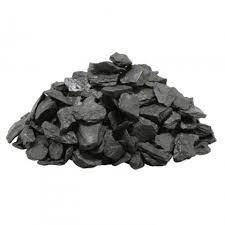 Image of Kelkay Blue Slate Decorative Chippings 40mm Bulk Bag - Garden & Outdoor