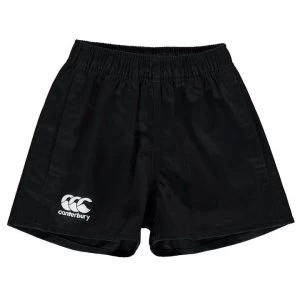 Image of Canterbury Pro Rugby Shorts Junior Boys - Black