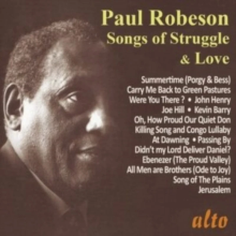 Image of Paul Robeson: Songs of Struggle & Love CD / Album