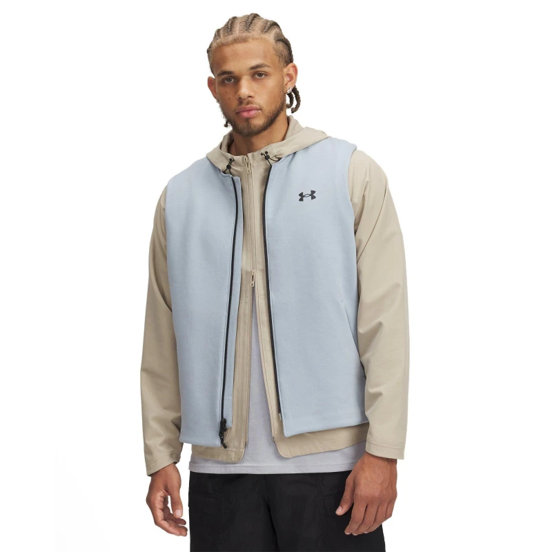 Image of Under Armour Mens Unstoppable Lightweight Gilet Blue male S