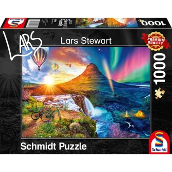 Image of Schmidt Lars Stewart: Island - Night & Day - 1000 Pieces