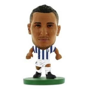 Image of Soccerstarz Nacer Chadli West Brom Home Kit Classic Figure