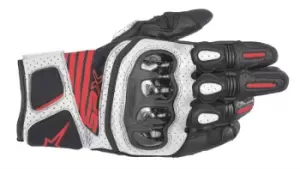 Image of Alpinestars SP X Air Carbon V2 Black White Red Fluo M
