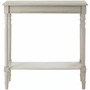 Image of Premier Housewares Heritage Vintage Grey Console Table