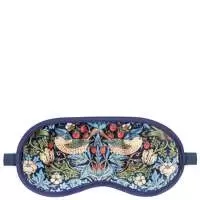 Image of MORRIS and Co Strawberry Thief Velvet Eye Mask
