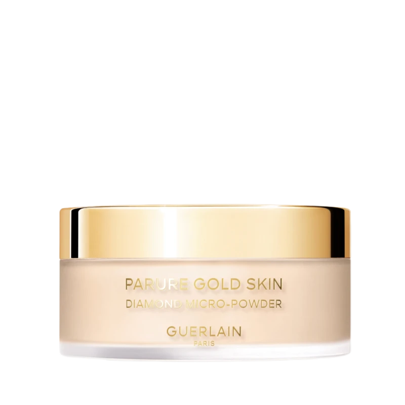 Image of GUERLAIN Parure Gold Skin Diamond Micro-Powder. Micro-Perfection Loose Powder Translucency & Radiance 35g (Various Shades) - 02 CLAIR / LIGHT