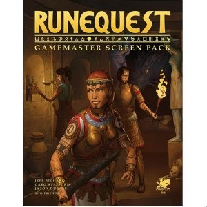 Image of RuneQuest RPG Roleplaying in Glorantha: Gamemaster Screen Pack