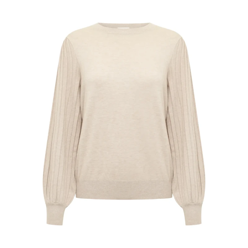 Image of Kaffe Woman sweater KAFFE Lone Beige Female L