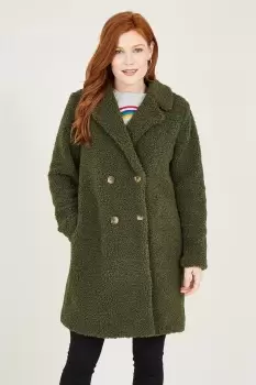 Image of Green Teddy Bear Coat