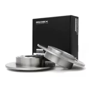 Image of RIDEX Brake disc 82B0139 Brake rotor,Brake discs SAAB,9-5 Kombi (YS3E),9-5 (YS3E)