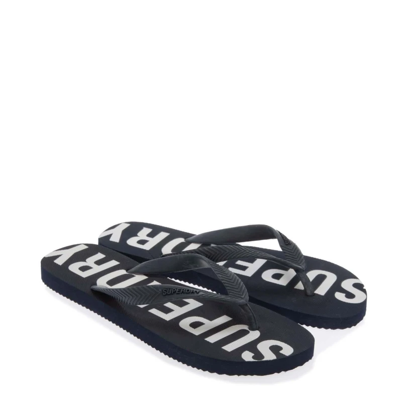 Image of Superdry Code Core Sport Flip Flops Navy-White male S