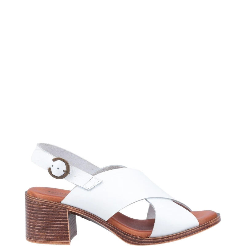 Image of Hush Puppies Gabrielle Sandal - White White 3
