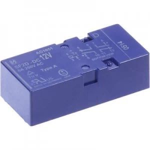 Image of Panasonic SF2D12D 12V DC 8A PCB Relay