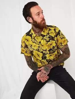 Image of Joe Browns Loving Summer Shirt - Yellow, Yellow Size M Men