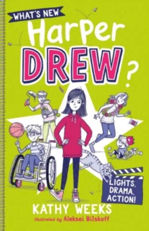 Image of What's New, Harper Drew?: Lights, Drama, Action! : Book 3 Paperback / softback