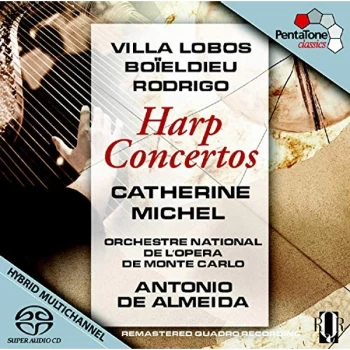 Image of Michel - Villa Lobos/Boieldieu/Rodrigo: Harp Concertos CD