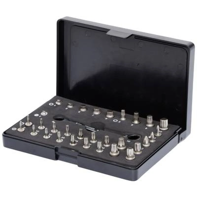 Image of KS TOOLS 503.4670 Screwdriver Bits Set Number of tools: 32 Tool Steel Screwdriver Bits Set (4609)