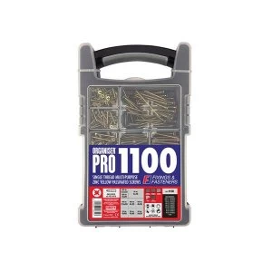 Image of ForgeFix Organiser Pro Multi Purpose Screws ZYP 1100 Screws