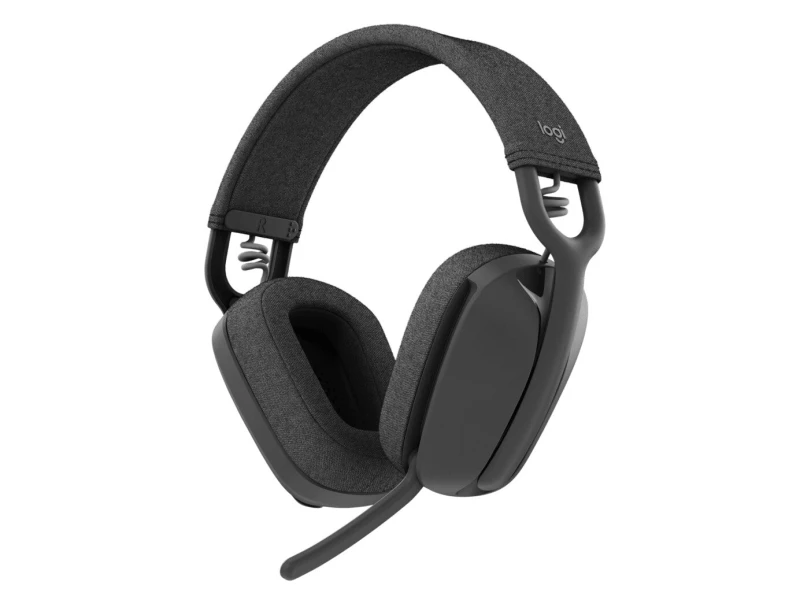 Image of Logitech Logitech Zone Vibe Wireless Headset Head-band Calls/Music USB Type-C Bluetooth Graphite 981-001441
