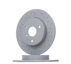 Image of ZIMMERMANN Brake disc 405.4100.52 Brake rotor,Brake discs SMART,CITY-COUPE (450),CABRIO (450),FORTWO Coupe (450),ROADSTER (452),FORTWO Cabrio (450)