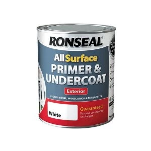 Image of Ronseal All Surface Primer & Undercoat Exterior White 750ml