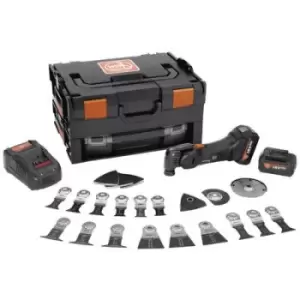Image of Fein AMM 700 MAX BLACK EDITION 71294161000 Cordless Multifunction tool incl. spare battery, incl. charger, incl. case, incl. accessories 40 Piece 18 V