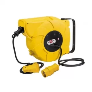 Image of Brennenstuhl Auto Cable Reel 110V 16+2m 16A 1 Socket