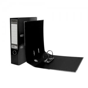 Image of Pukka Brights Lever Arch File A4 Black Box of 10
