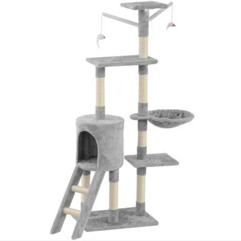 Image of Gr8 Home Cat Tree Scratching Climbing Post Ladder Sleeping Jumping Pet Kitten Play Toy