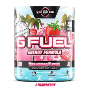 Image of G Fuel Strawberry Slushie Tub (40 Servings) Elite Energy and Endurance Formula