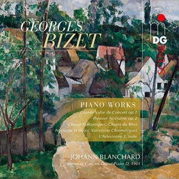Image of Johann Blanchard - Georges Bizet: Piano Works CD