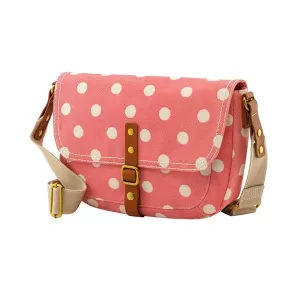 Image of Cath Kidston Button Spot Twill Cross Body Satchel