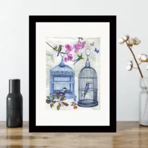 Image of SCDRPRC532 Multicolor Decorative Framed MDF Painting