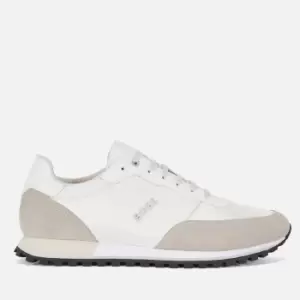 Image of BOSS Mens Parkour Runn Trainers - Open White - UK 8
