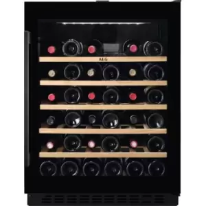 Image of AEG 5000 Series AWUS052B5B Built In Wine Cooler - Black - G Rated