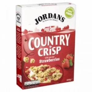 Image of Jordans Country Crisp Strawberry Clusters 500g (6 minimum)